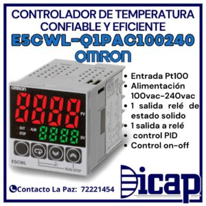 Controlador de temperatura E5CWL