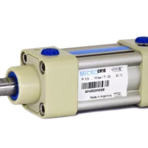 CILINDRO SERIE CN10; D 32MM; CARRERA 100MM; DOBLE EFECTO; DOBLE AMORTIGUACION. VASTAGO INOX.