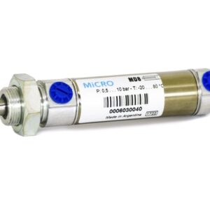 CILINDRO MD8 SSL ; D 20MM; CARR 100MM; SIMPLE EFECTO CON IMAN ; EJECUCION U